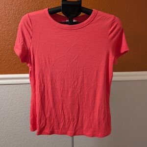 Vibrant Coral Short Sleeve Women's Tee